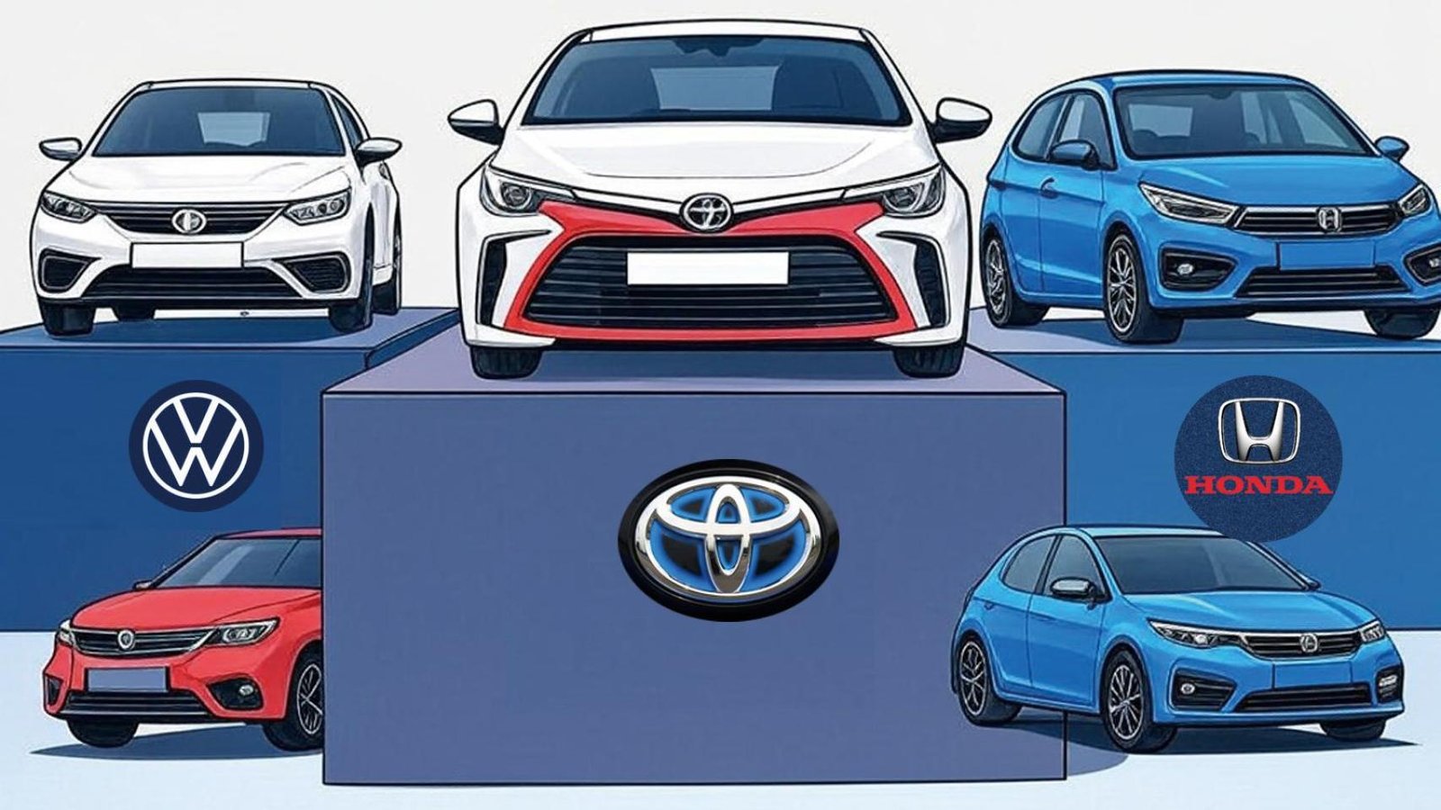 El nuevo orden mundial del automóvil; así quedará la clasificación si hay una fusión entre Honda y Nissan