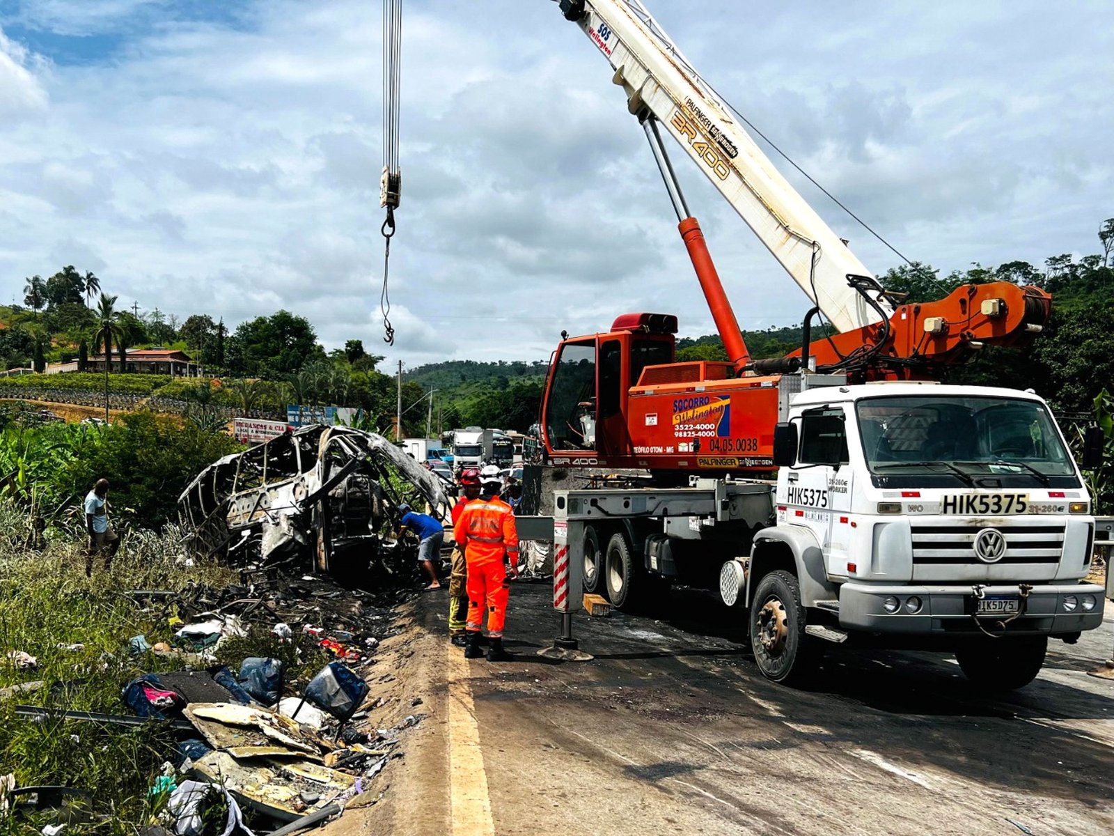es la peor tragedia en rutas de Brasil en casi dos décadas es la peor tragedia en rutas de Brasil en casi dos décadas