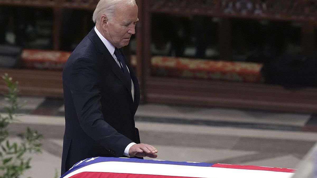 El último adiós a Jimmy Carter: Joe Biden elogia al expresidente por su carácter y sus principios El último adiós a Jimmy Carter: Joe Biden elogia al expresidente por su carácter y sus principios