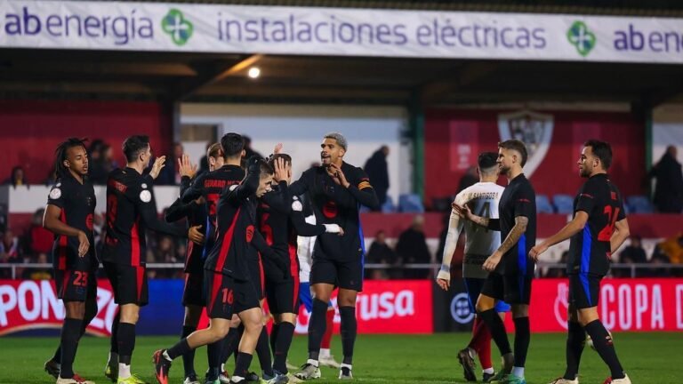 Resumen, resultado y goles del Barbastro-FC Barcelona de Copa del Rey