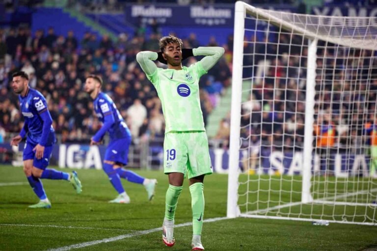 El Getafe devuelve al Barça al drama de LaLiga