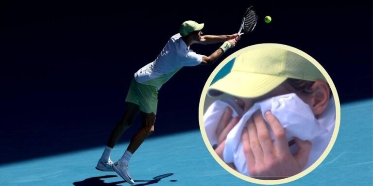 El video de Jannik Sinner que preocupó al mundo del tenis; luce terrible