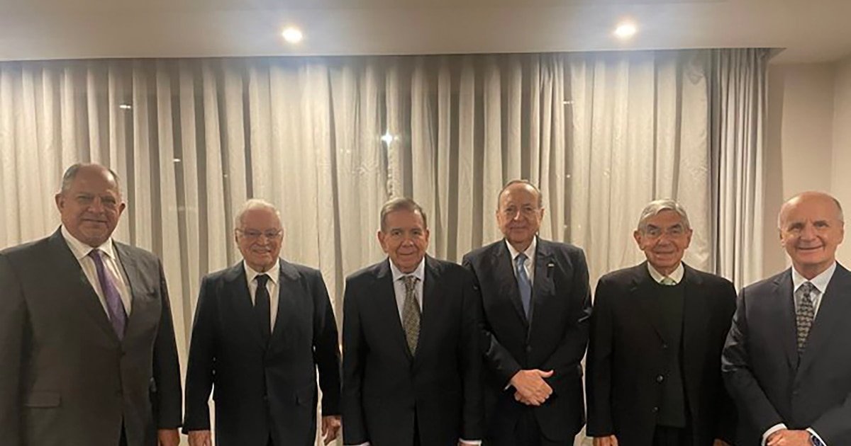 Edmundo González Urrutia se reunió con cinco ex presidentes de Costa Rica y con la titular de la CIDH en San José Edmundo González Urrutia se reunió con cinco ex presidentes de Costa Rica y con la titular de la CIDH en San José