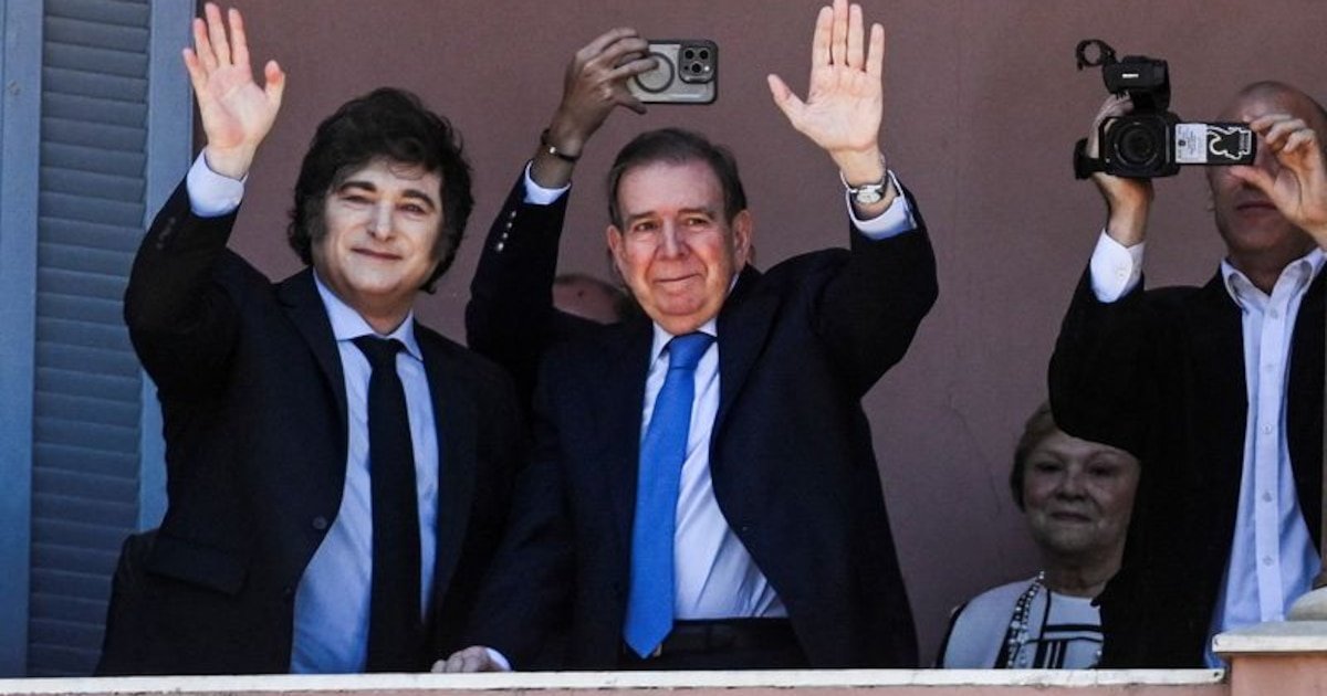 Milei prometió apoyo total a González Urrutia si asume el poder, pero no intervendrá en su regreso a Venezuela Milei prometió apoyo total a González Urrutia si asume el poder, pero no intervendrá en su regreso a Venezuela
