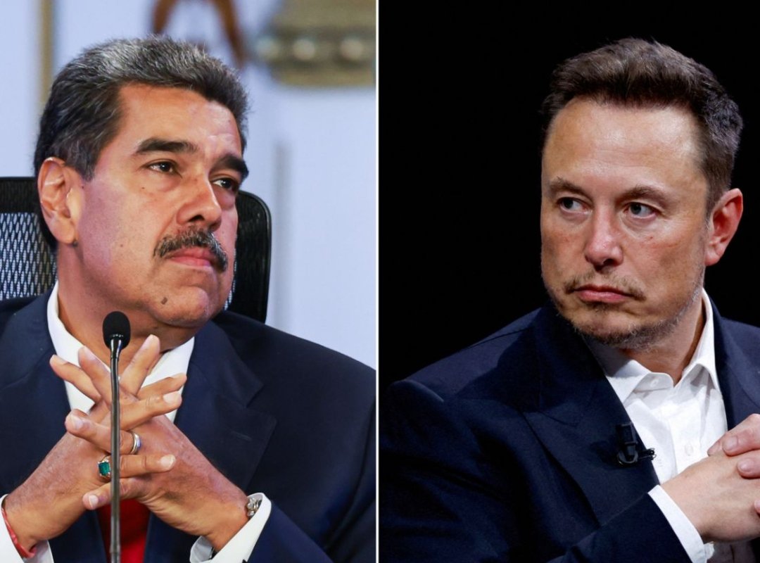 Elon Musk critica la gestión de Nicolás Maduro Elon Musk critica la gestión de Nicolás Maduro