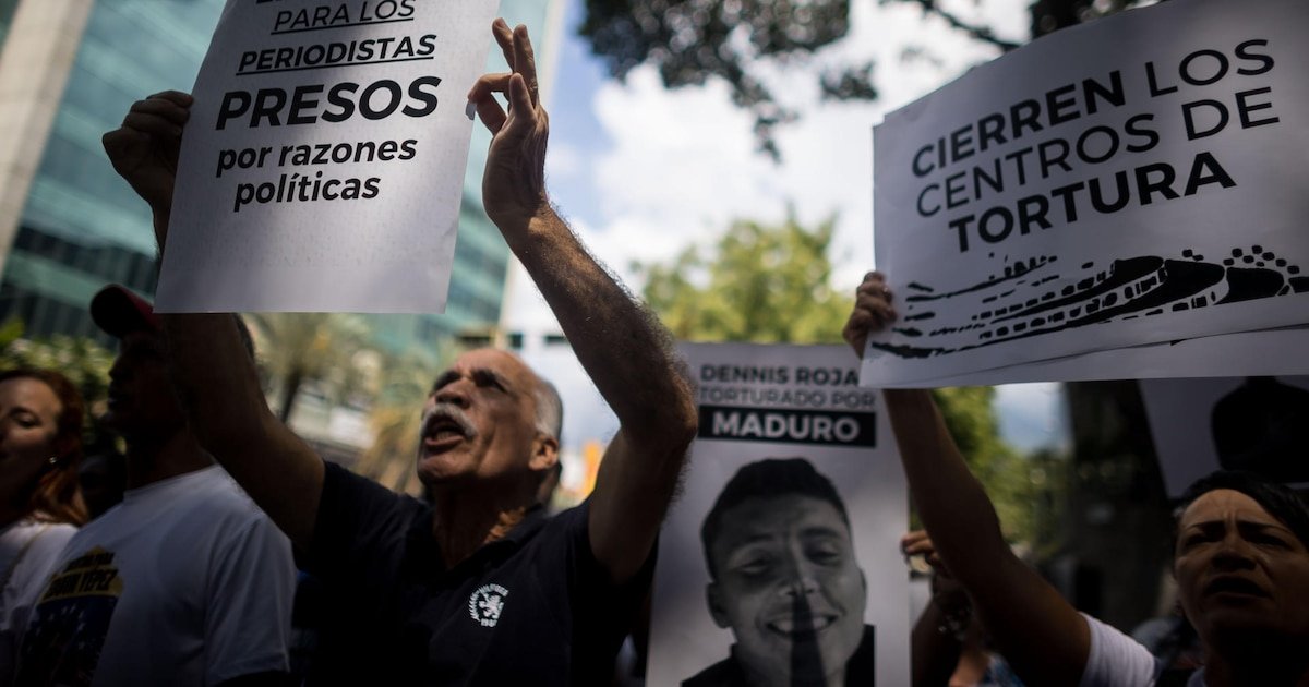 La ONG Foro Penal reportó que todavía hay 1.794 presos políticos detenidos por el régimen de Maduro durante las protestas postelectorales