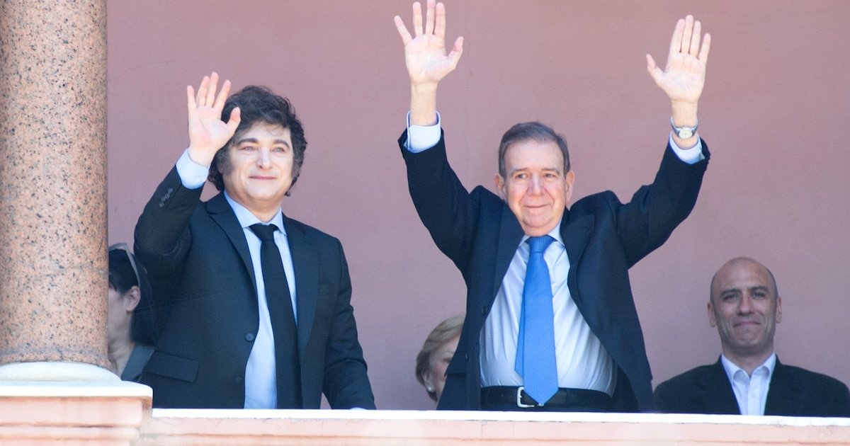 Javier Milei reconoció a Edmundo González Urrutia como presidente electo de Venezuela en una reunión bilateral en la Casa Rosada Javier Milei reconoció a Edmundo González Urrutia como presidente electo de Venezuela en una reunión bilateral en la Casa Rosada