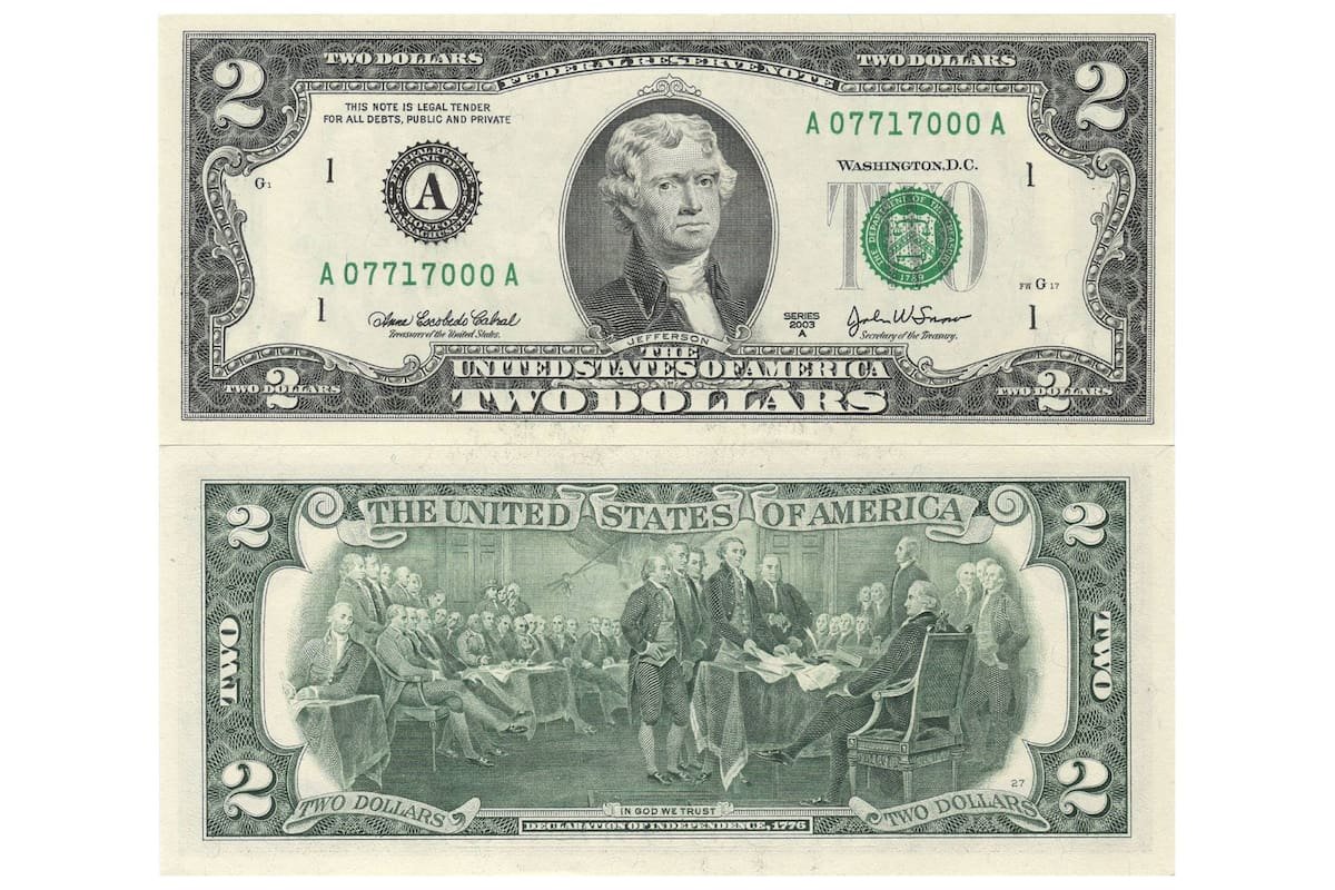 Billete de 2 dólares de 1976 o anterior podría valer una fortuna en 2025: cómo reconocerlo Billete de 2 dólares de 1976 o anterior podría valer una fortuna en 2025: cómo reconocerlo