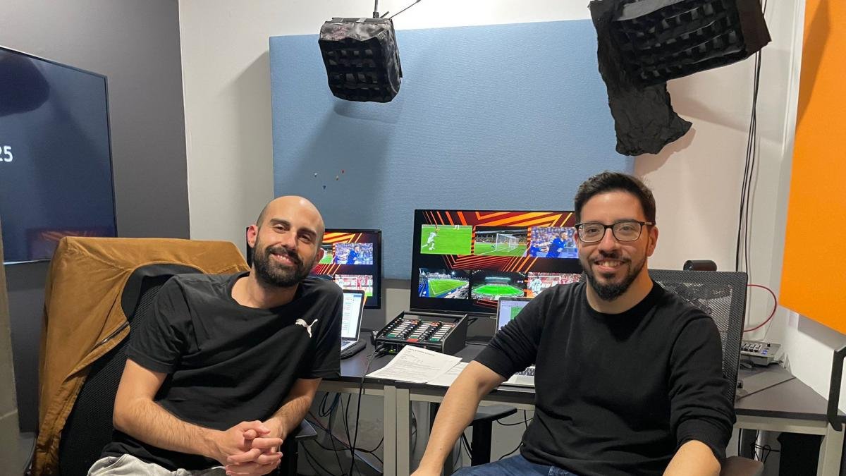Jaume Naveira y Fermín Suárez, las voces del multifútbol Jaume Naveira y Fermín Suárez, las voces del multifútbol