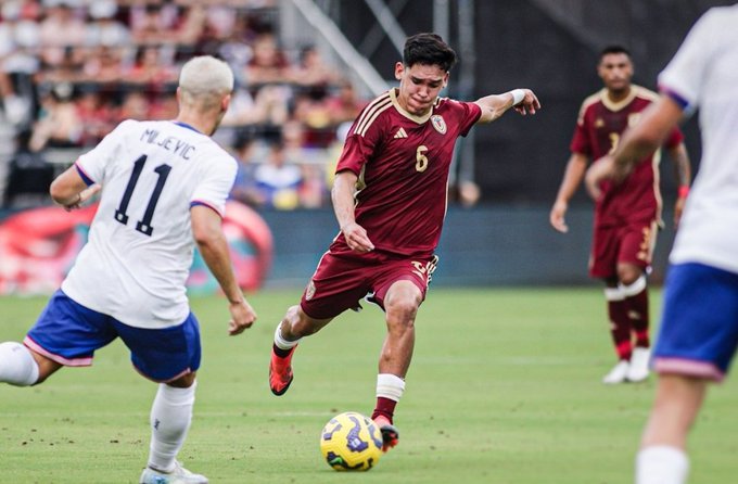 La Vinotinto cayó ante Estados Unidos