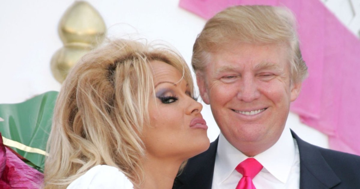 El precio que pagó Donald Trump por Pamela Anderson El precio que pagó Donald Trump por Pamela Anderson