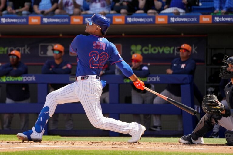 Resumen de los entrenamientos de primavera: Juan Soto pega jonrón en el primer turno al bate de los Mets