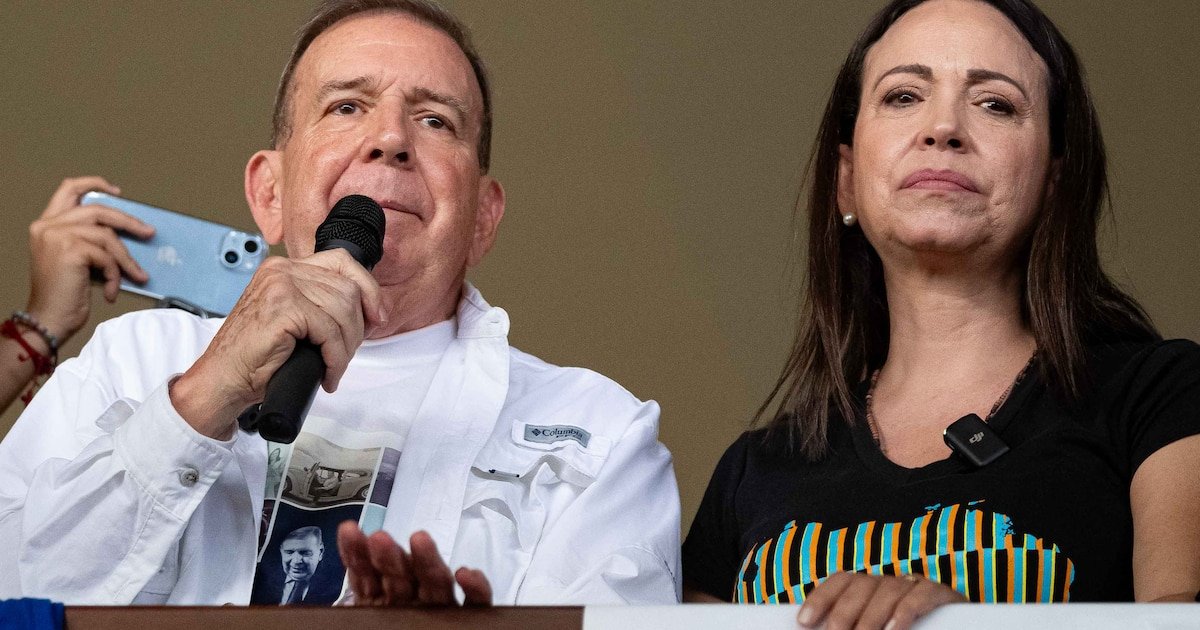 González Urrutia y Machado instaron a los diplomáticos a reaccionar ante el asedio del régimen en la embajada argentina en Caracas González Urrutia y Machado instaron a los diplomáticos a reaccionar ante el asedio del régimen en la embajada argentina en Caracas