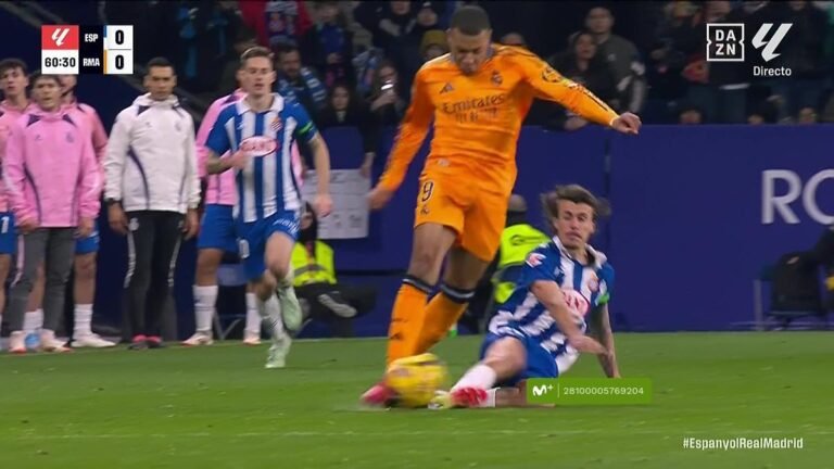 El Madrid pidió la expulsión de Romero por una dura entrada a Mbappé… ¡y después marcó el gol!