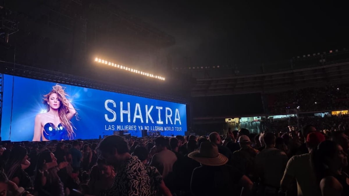 EN VIVO | Show de Shakira en Barranquilla: la ciudad late al ritmo de ‘La Loba’ y prende el ambiente en el Metropolitano
