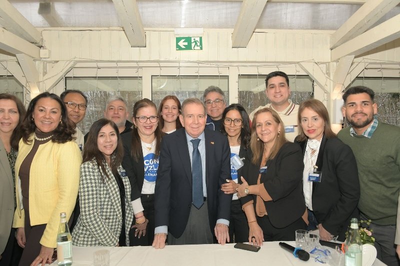 Edmundo González se reúne con la diáspora venezolana en Alemania Edmundo González se reúne con la diáspora venezolana en Alemania