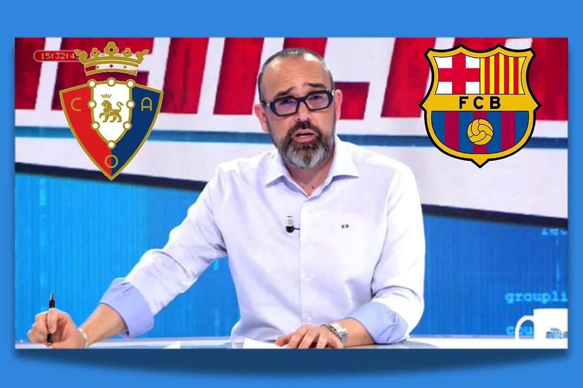 Risto Mejide, atónito ante la posible alineación indebida del Barça frente a Osasuna: "¿En serio? Madre de Dios"