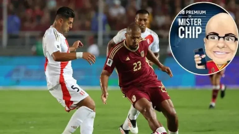 Perú vs Venezuela Mister Chip se pronuncia gol anulado de Bryan Reyna y enfatiza marca con la mano Eliminatorias 2026