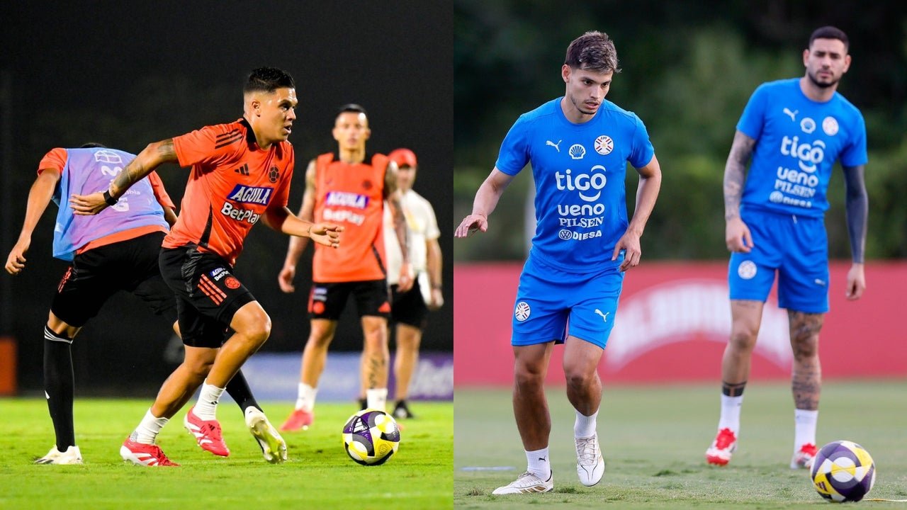 Así llegan Colombia y Paraguay al partido en Barranquilla Así llegan Colombia y Paraguay al partido en Barranquilla