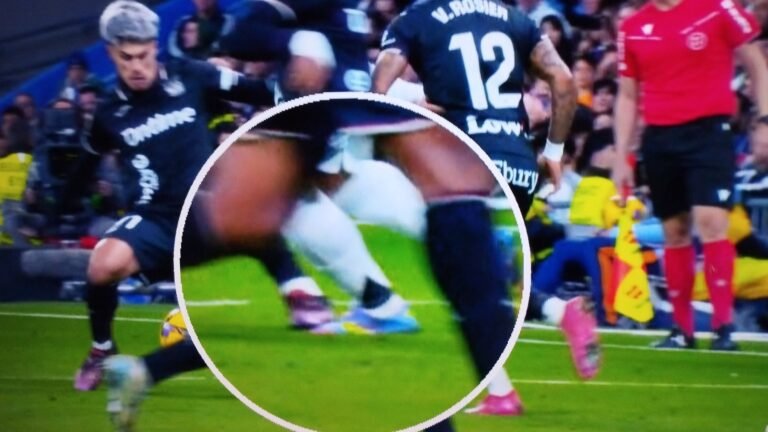 La realización de la Liga de Tebas ocultó un pisotón a Brahim en el 1-2 del Leganés