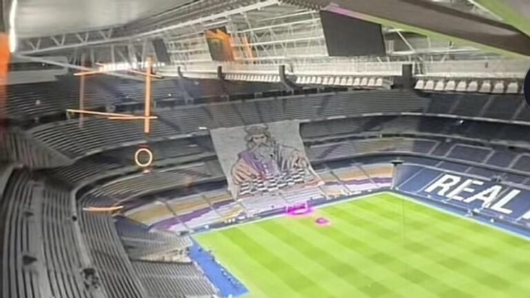 Filtran el tifo del Real Madrid de esta noche en el Bernabéu