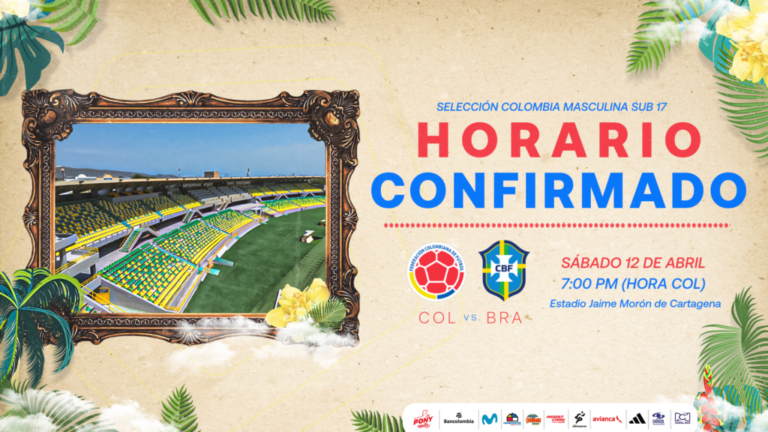 definidas últimas fechas y ¡confirmado el horario de la final Colombia vs. Brasil! – Federación Colombiana de Futbol