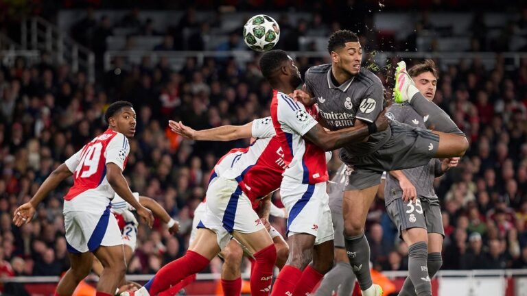 Real Madrid – Arsenal: un directo de emociones fuertes