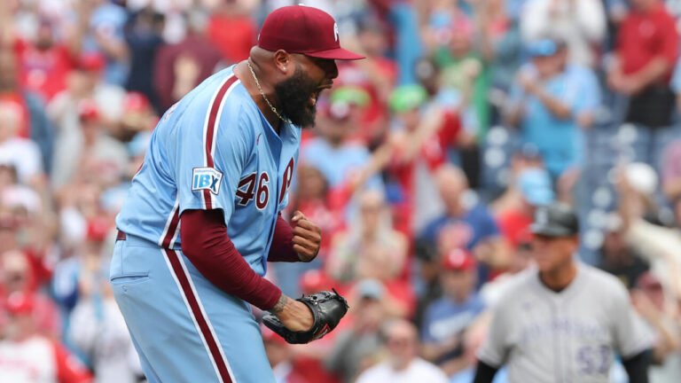Alvarado logra el primer salvamento de 2025 en un triunfo de los Filis sobre los Rockies