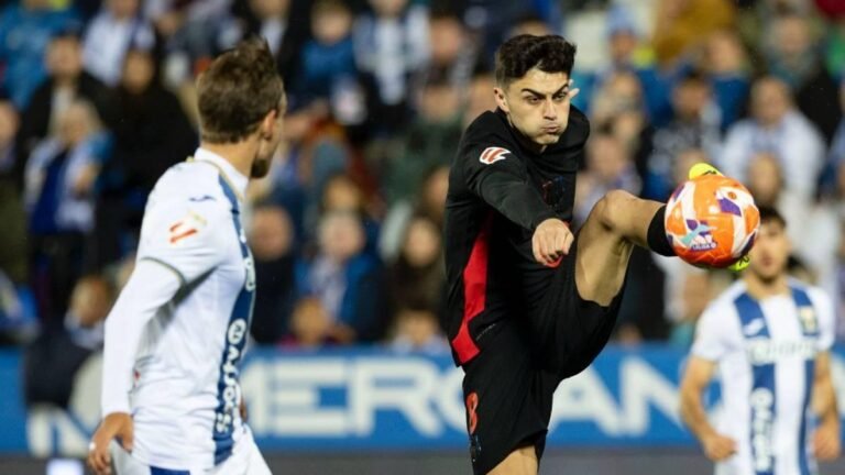 El 1×1 del FC Barcelona ante el Leganés al descanso