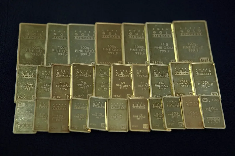 El oro alcanza un nuevo récord, cerca de los 3.150 dólares El oro alcanza un nuevo récord, cerca de los 3.150 dólares