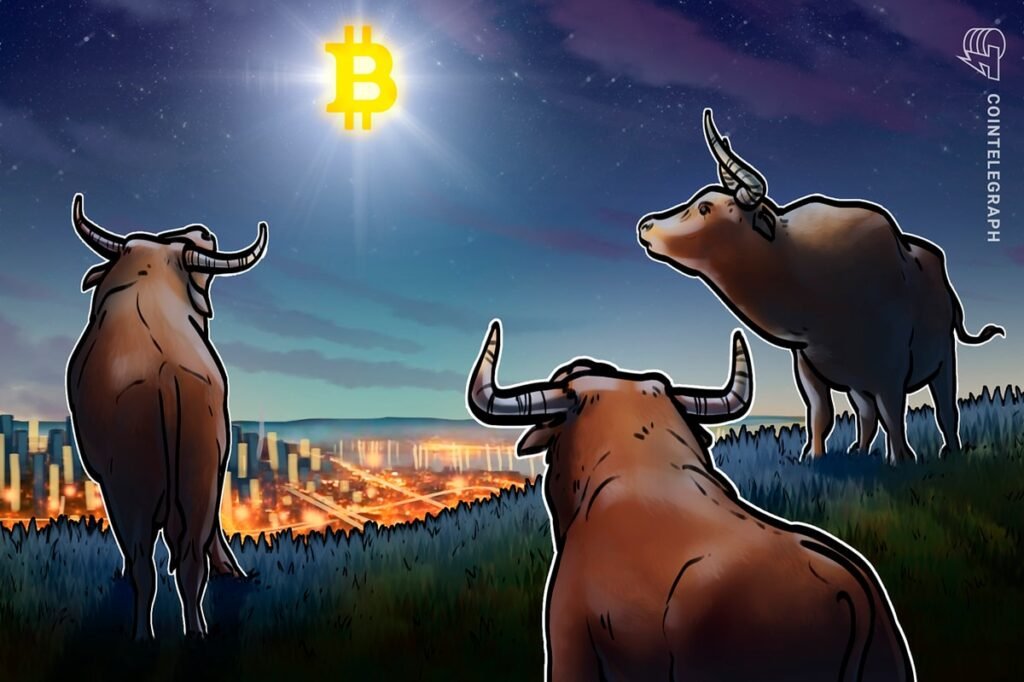 Subida de bitcoin “podría retrasarse”, ya que el cierre semanal en USD 104.500 se convierte en clave