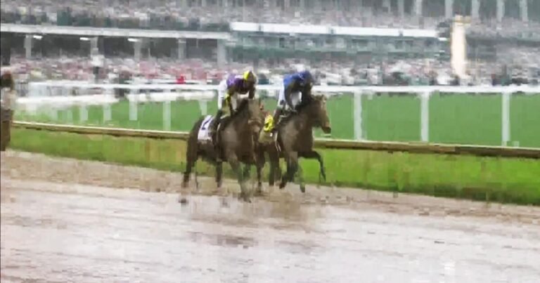 Dirigido por un jockey venezolano, el caballo Sovereignty supera al favorito en el Derby de Kentucky Dirigido por un jockey venezolano, el caballo Sovereignty supera al favorito en el Derby de Kentucky