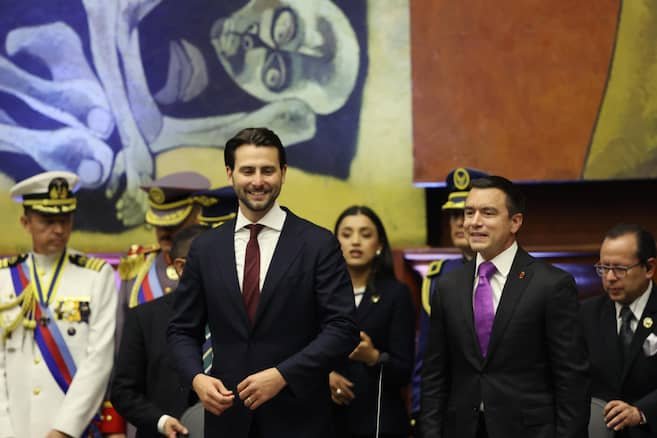 Daniel Noboa inició su nuevo gobierno en Ecuador: combatir el crimen es una de sus prioridades Daniel Noboa inició su nuevo gobierno en Ecuador: combatir el crimen es una de sus prioridades