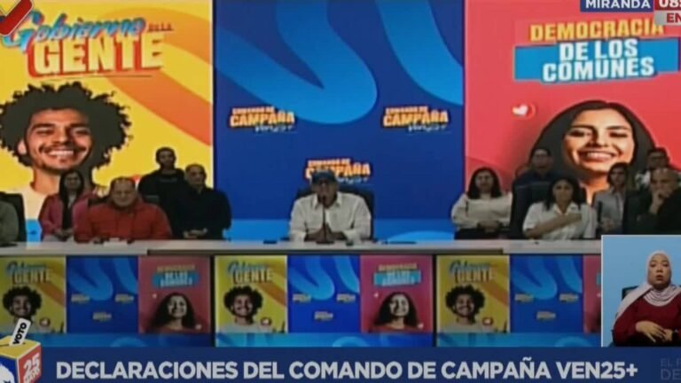 Chavismo habla de una “gran victoria” antes del cierre de centros de votación en Venezuela