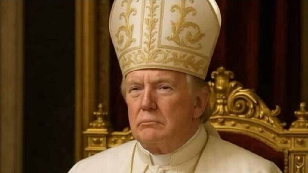 la reacción de los católicos de EE.UU. a la imagen de Trump vestido de papa la reacción de los católicos de EE.UU. a la imagen de Trump vestido de papa