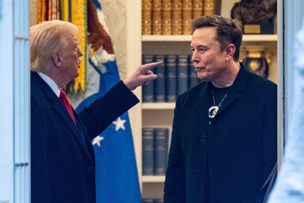 La ruptura entre Trump y Musk quiebra la alianza entre nacionalistas y tecnogurús y coge con el pie cambiado al universo MAGA La ruptura entre Trump y Musk quiebra la alianza entre nacionalistas y tecnogurús y coge con el pie cambiado al universo MAGA