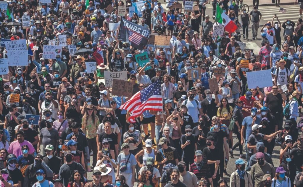 La raíz de las protestas, tensión por las redadas La raíz de las protestas, tensión por las redadas