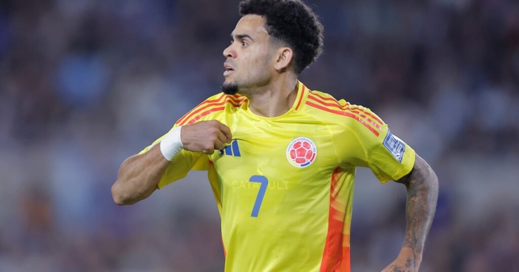 Video: el tremendo golazo de Luis Díaz para poner el 1-0 de Colombia ante Argentina :: Olé