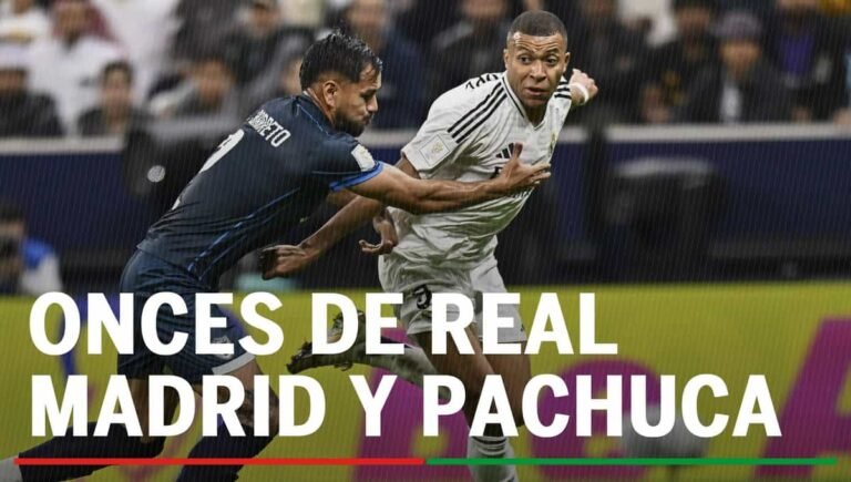 Alineaciones Real Madrid – Pachuca: Posibles onces de Real Madrid y Pachuca en la segunda jornada del Mundial de Clubes