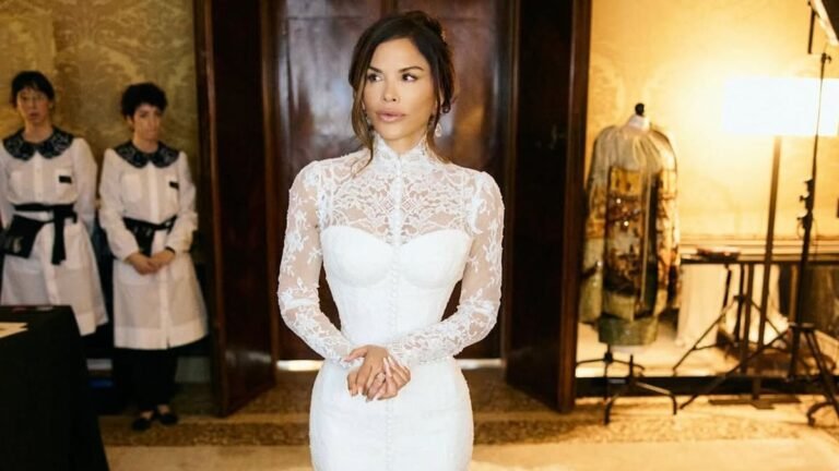 El vestido de novia de Lauren Sánchez Bezos firmado por Dolce & Gabbana e inspirado en Sofía Loren