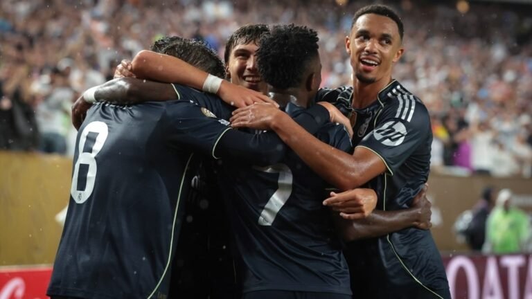 Real Madrid vence 0-3 al RB Salzburg con gran actuación colectiva