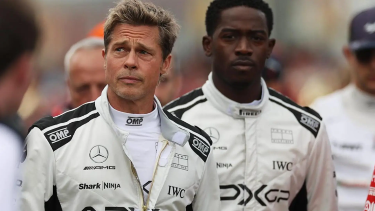 Brad Pitt, un piloto arrollador